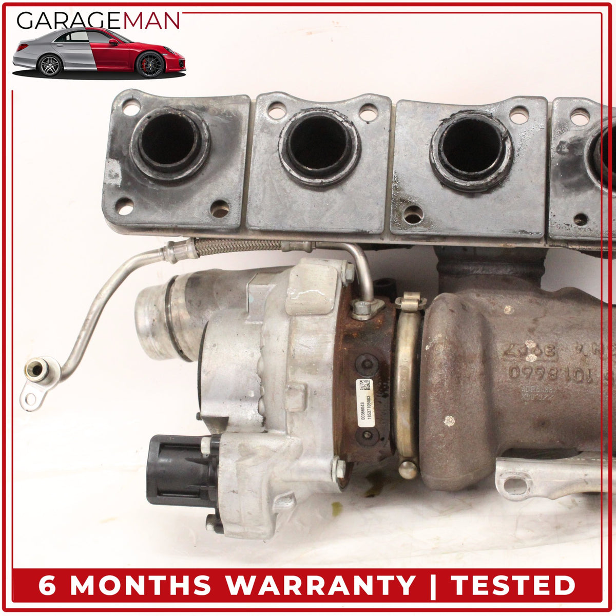 2011-2015 BMW 640i 740i 535i N55 3.0L Engine Motor Turbocharger 7583908 OEM