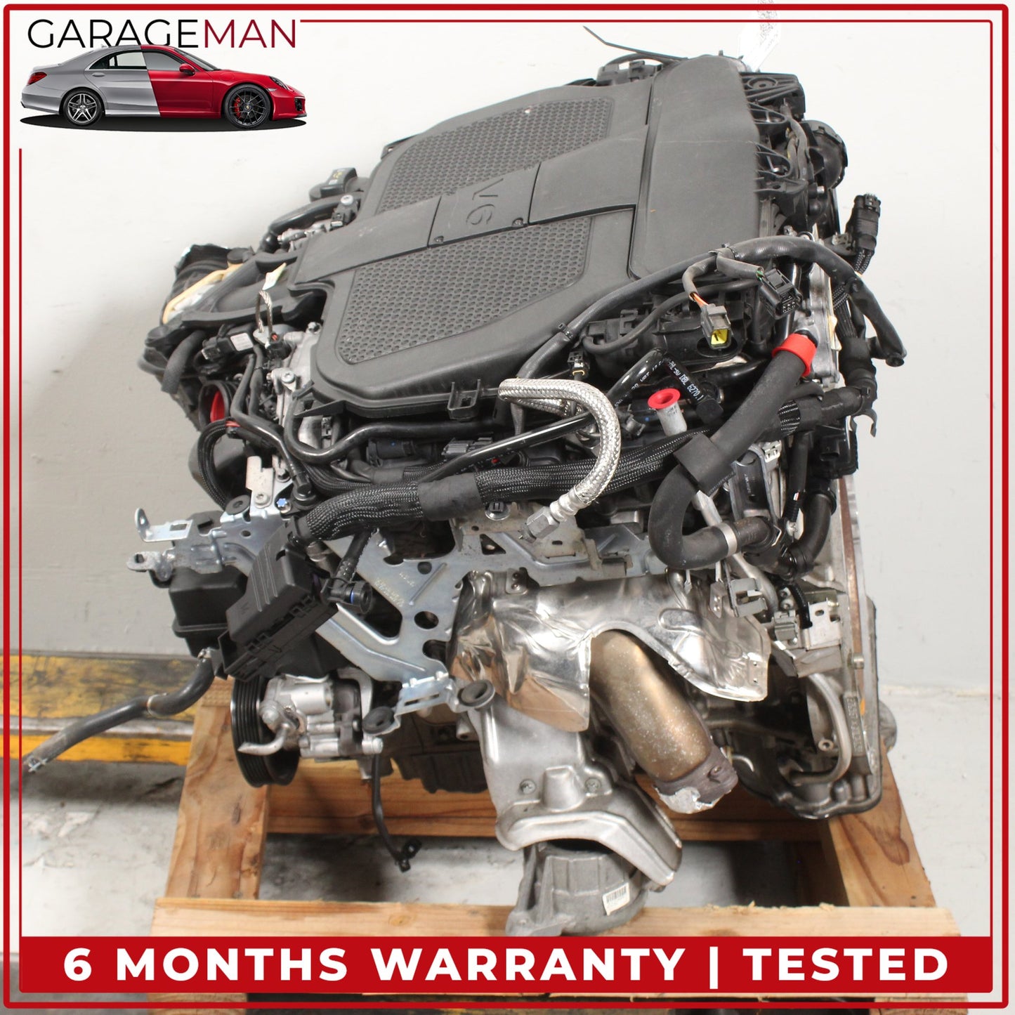 2012-2016 Mercedes W207 E350 M276 RWD Engine Motor Assembly 276.957 OEM 142k