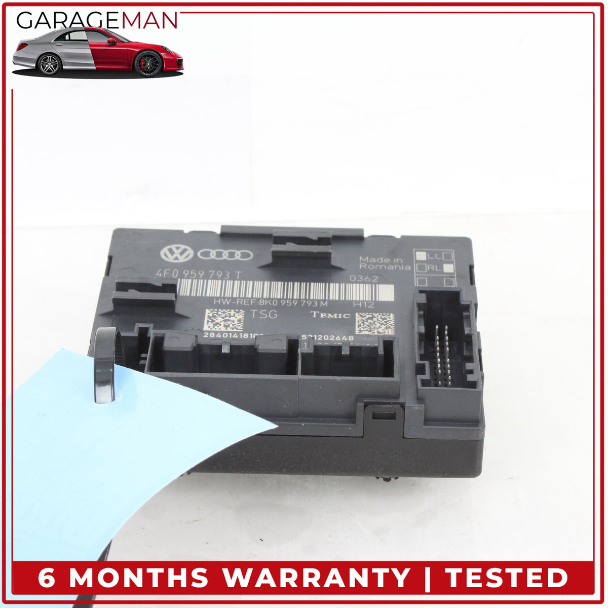 2010-2015 Audi Q7 Front Left Driver Side Door Control Module Unit 4F0959793T OEM