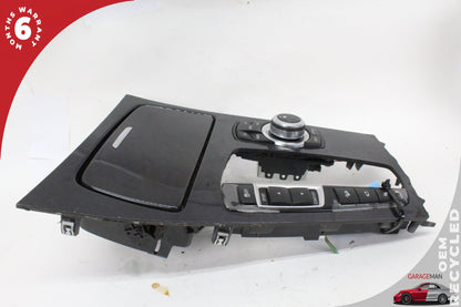 2009-2015 BMW 750i Front Center Cupholder w/ Switches & Trim Cover 9113863 OEM