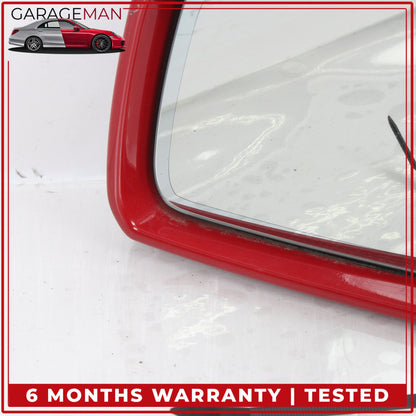 2010-2017 Mercedes C207 E400 Coupe Front Left Side Door Rear View Mirror Red OEM
