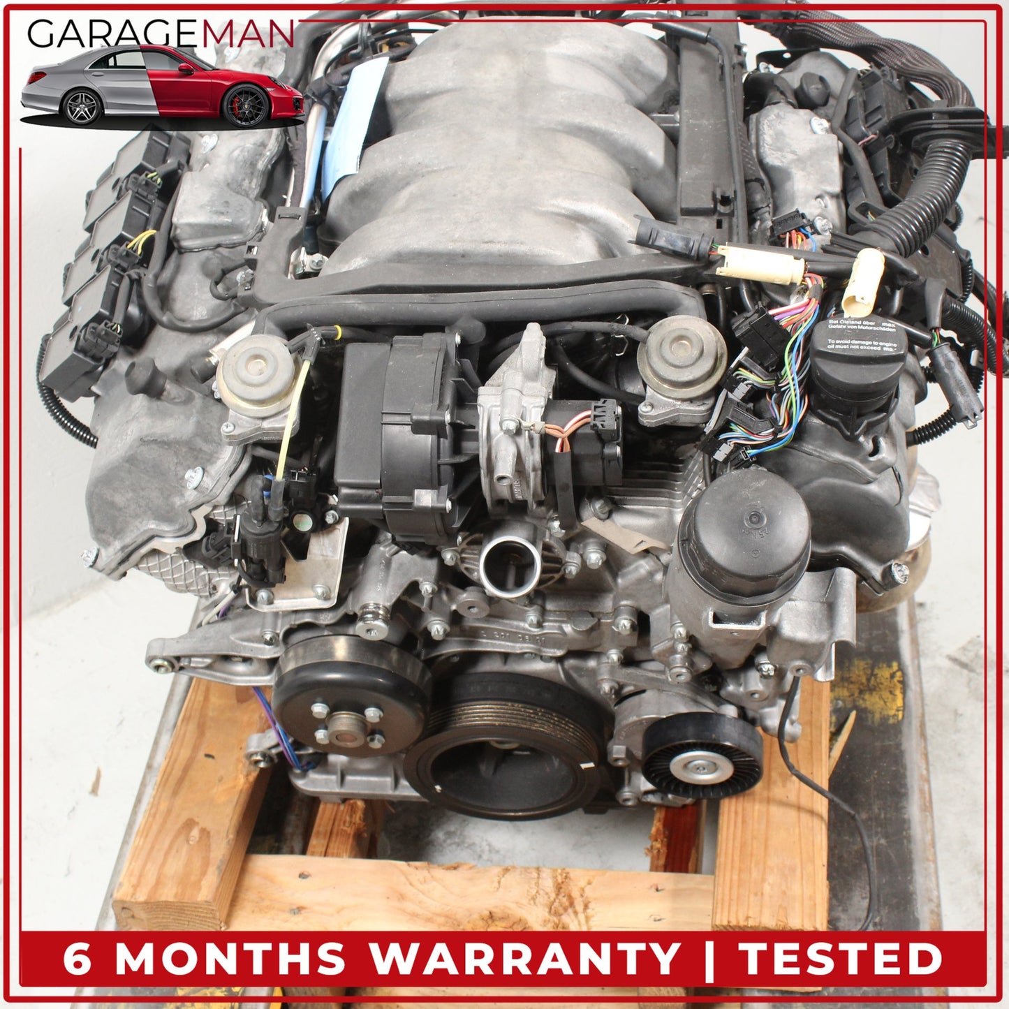 2001-2005 Mercedes W211 E320 4Matic 3.2L Engine Motor Block Assembly OEM 138k