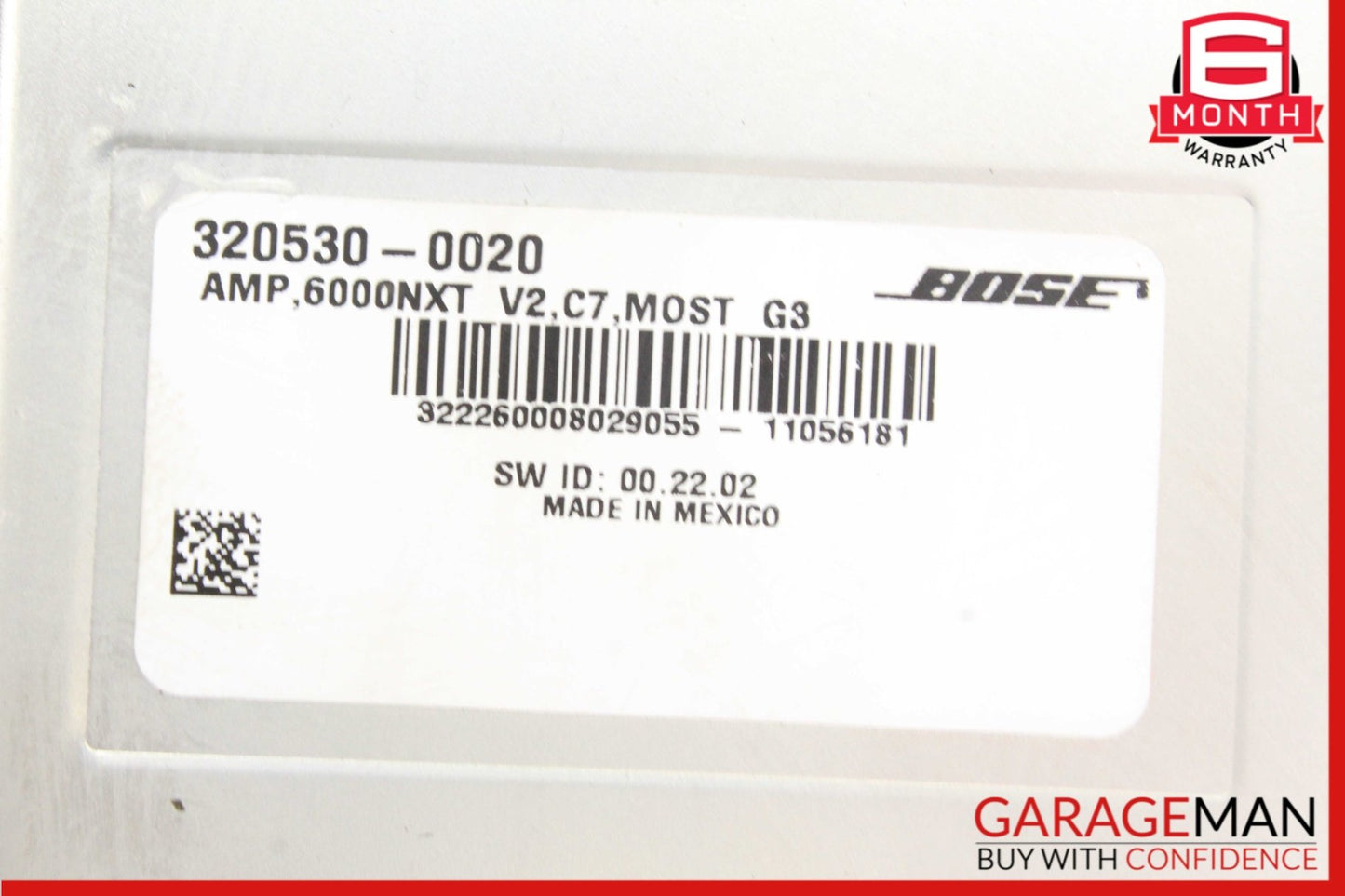 2012-2018 Audi A6 C7 Sedan Radio Amplifier 4G0035223A OEM