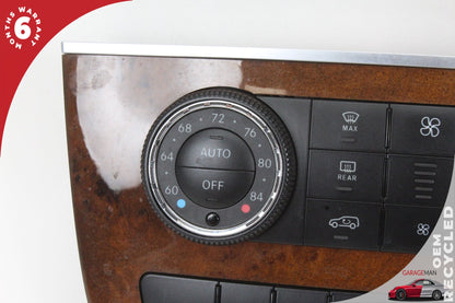 2010-2013 Mercedes-Benz R350 W251 Center Dash AC Heater Temperature Switch Panel
