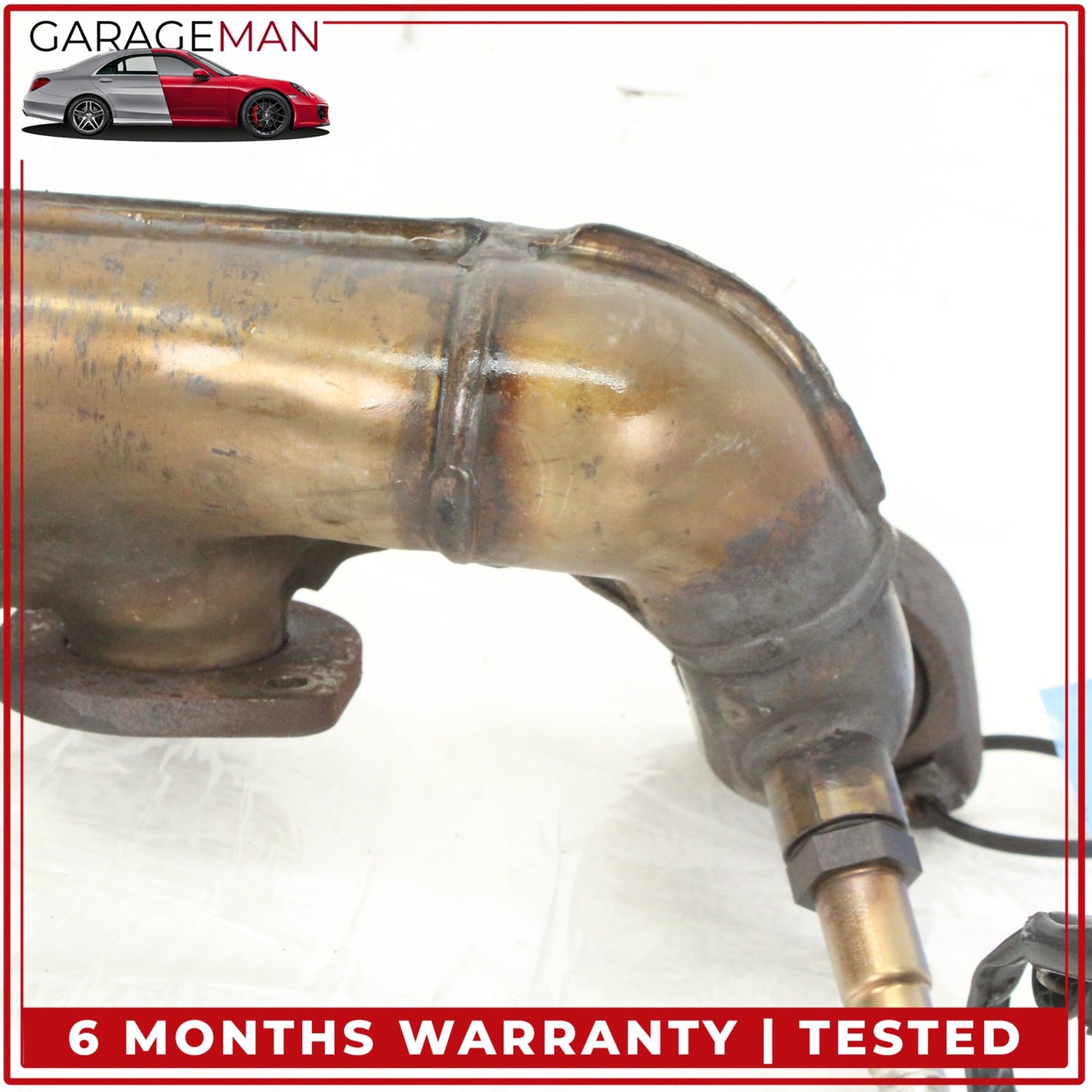 2001-2004 Mercedes R170 SLK320 Right Side Exhaust Manifold Header 1121401209 OEM