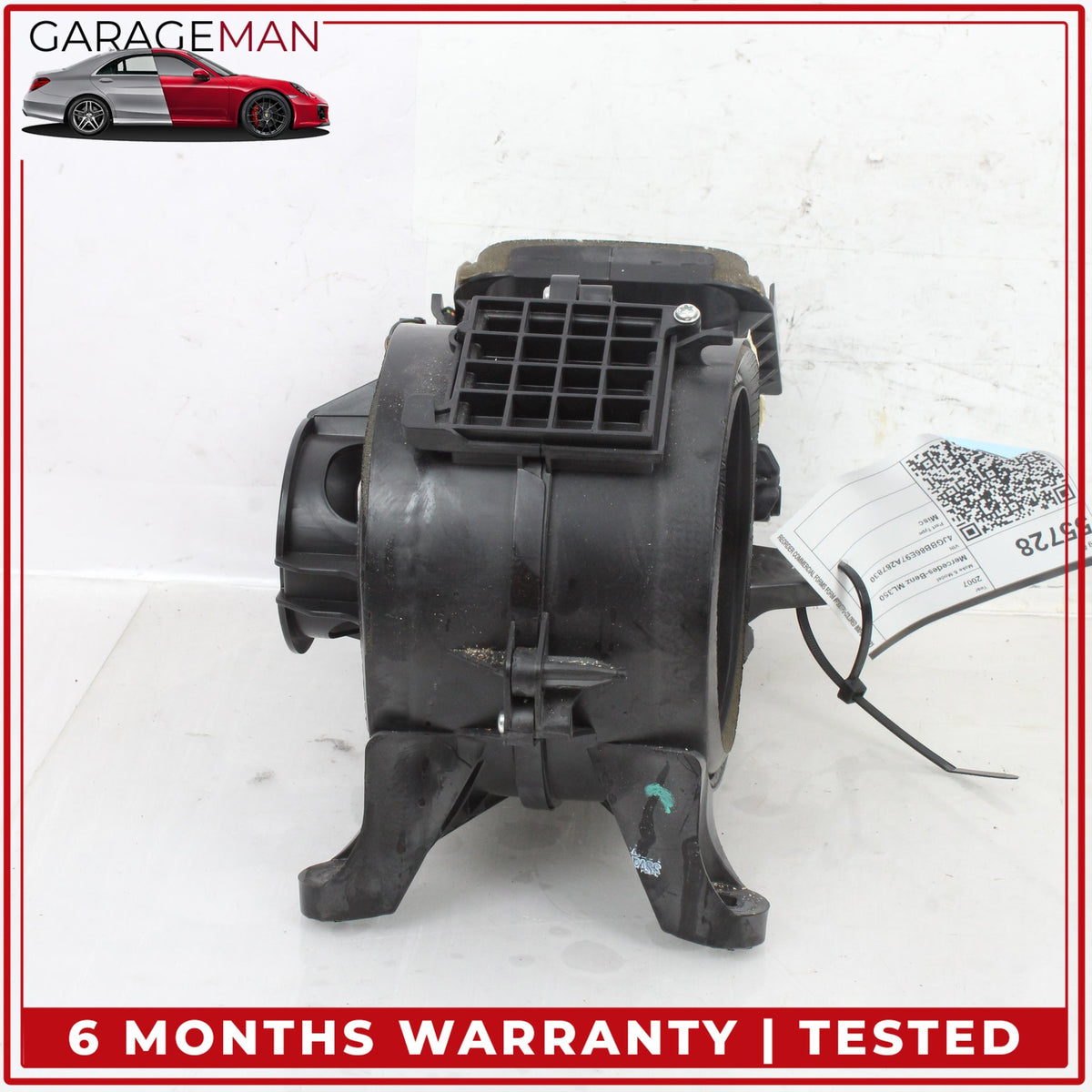 2006-2012 Mercedes W164 ML350 GL450 Rear A/C Heater Blower Motor Housing Box OEM