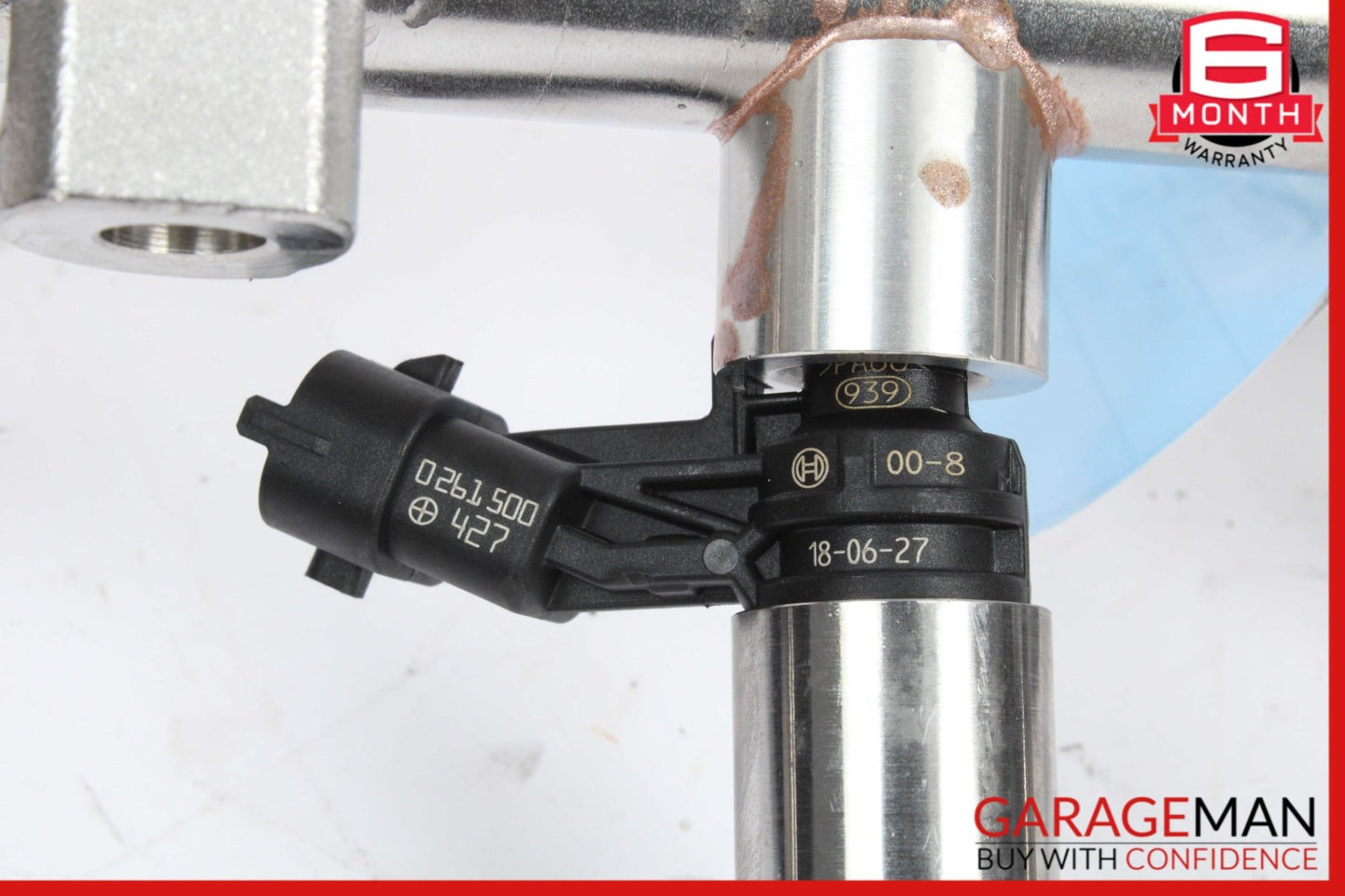 2014-2020 Maserati Ghibli M157 Right Fuel Rail w/ Injectors 000283629 OEM