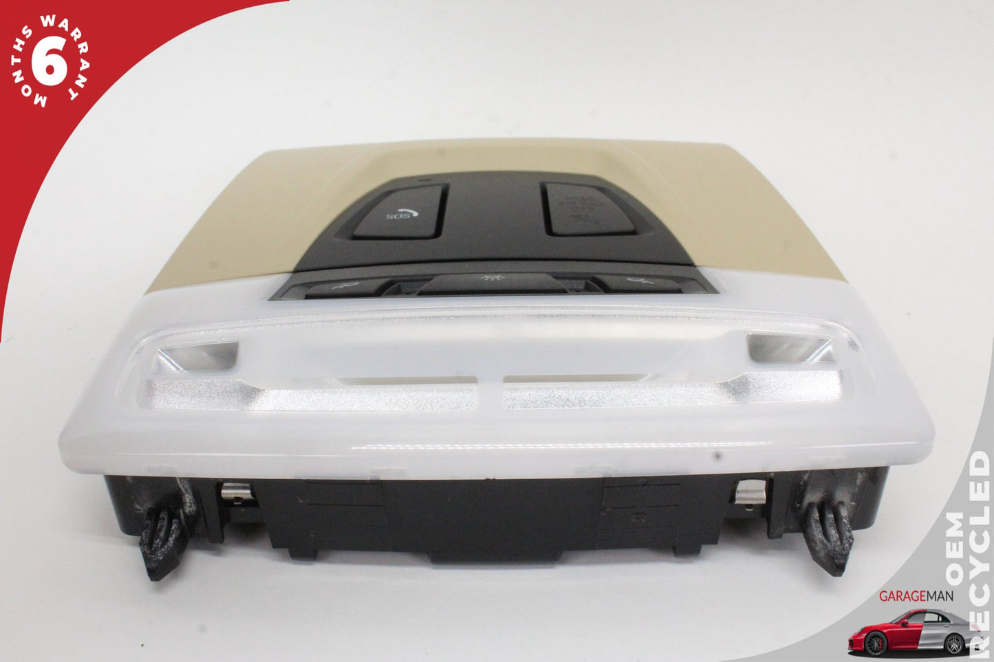 2012-2018 BMW 320i 328i F30 Front Overhead Dome Light Lamp Beige 9312494 OEM