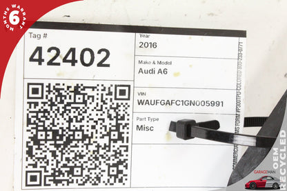 2012-2018 Audi A6 C7 Rear Right Side Bumper Mounting Bracket 4G5807394A OEM