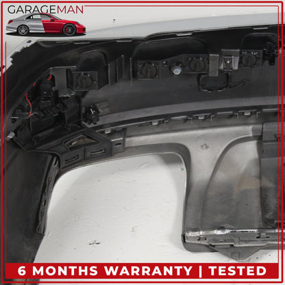 2017-2019 Audi Q7 SUV Rear Bumper Cover Florett Silver Metallic 4M0807511 OEM