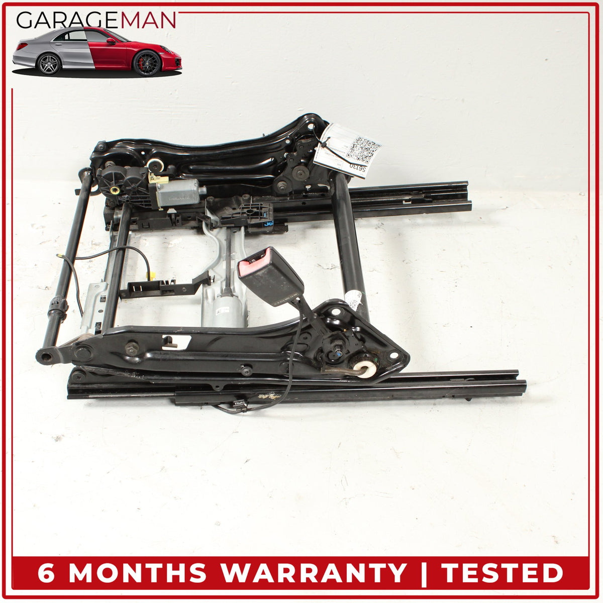 2010-2016 Mercedes W212 E400 Front Right Seat Track Frame Rail 2129109808 OEM