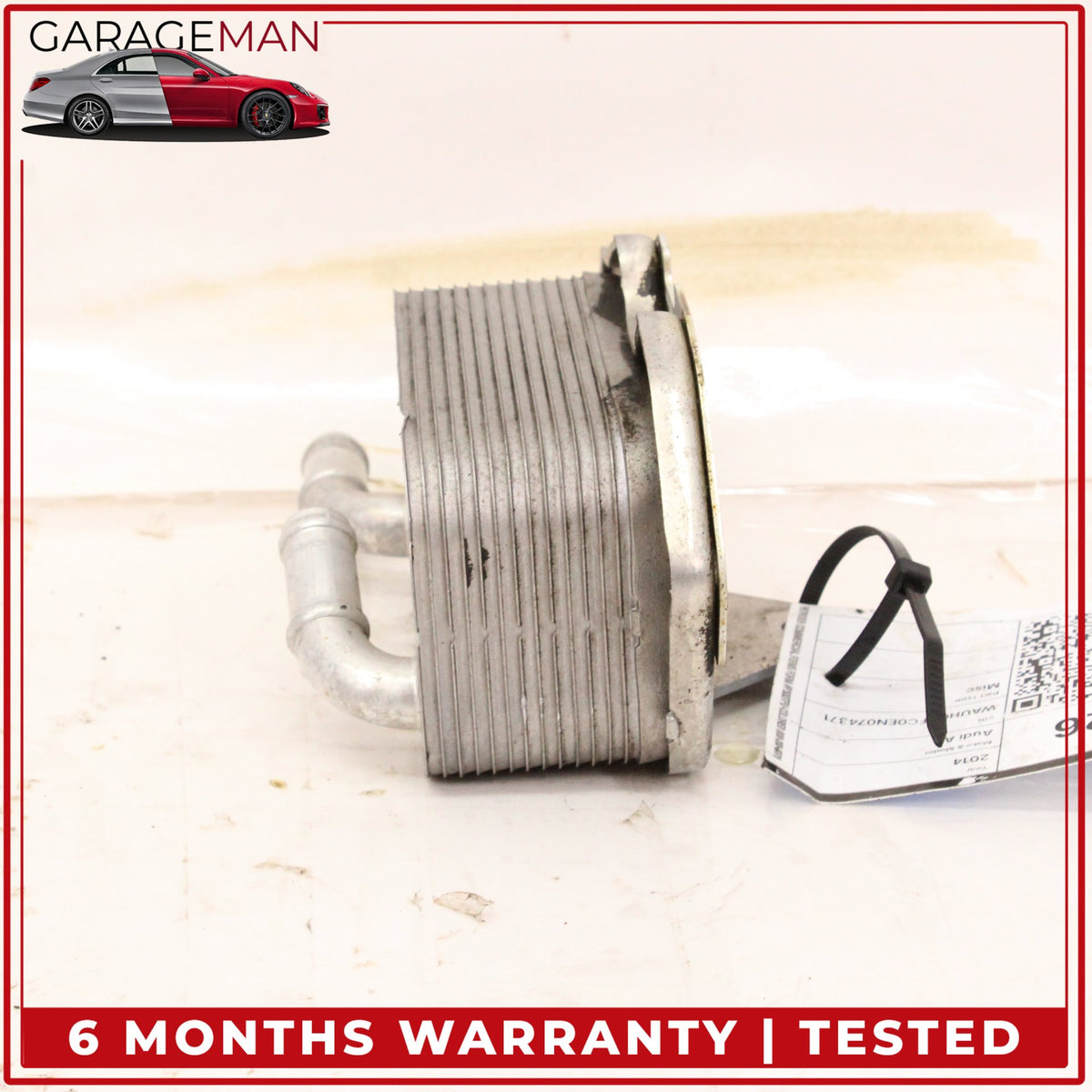 2005-2018 Audi A6 Porsche Cayenne Panamera Engine Oil Cooler 06E117021G OEM