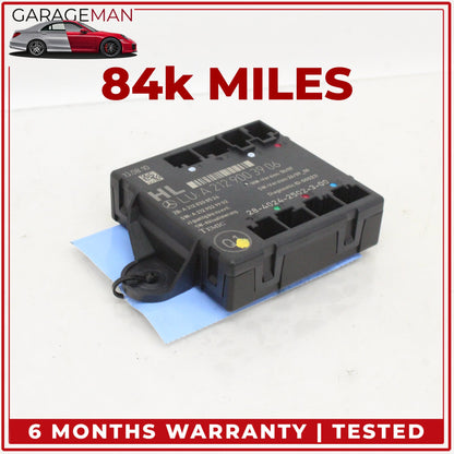 2008-2014 Mercedes W204 C300 Rear Left Side Door Control Module 2129003906 OEM