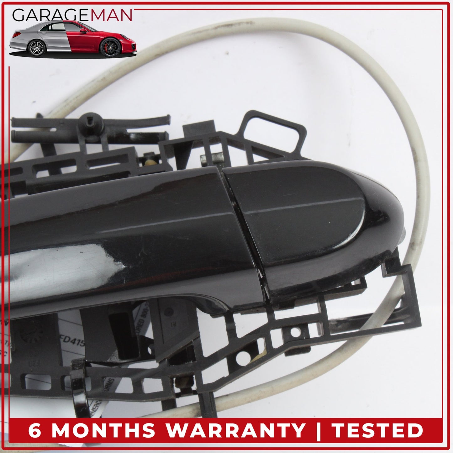 2014-2020 BMW 428i F36 Rear Right Passenger Side Exterior Door Handle Black OEM