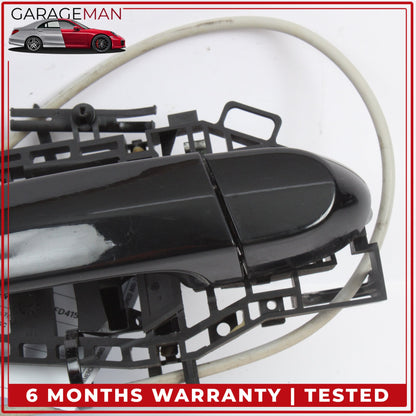 2014-2020 BMW 428i F36 Rear Right Passenger Side Exterior Door Handle Black OEM