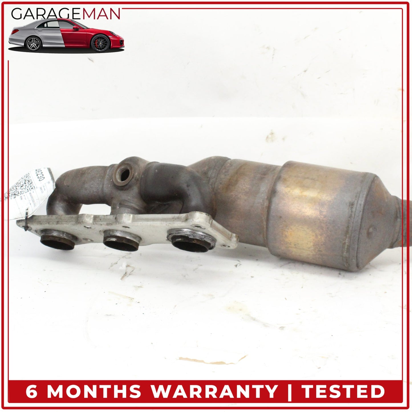 2011 BMW 528i F10 Sedan Exhaust Downpipe 7591446 OEM