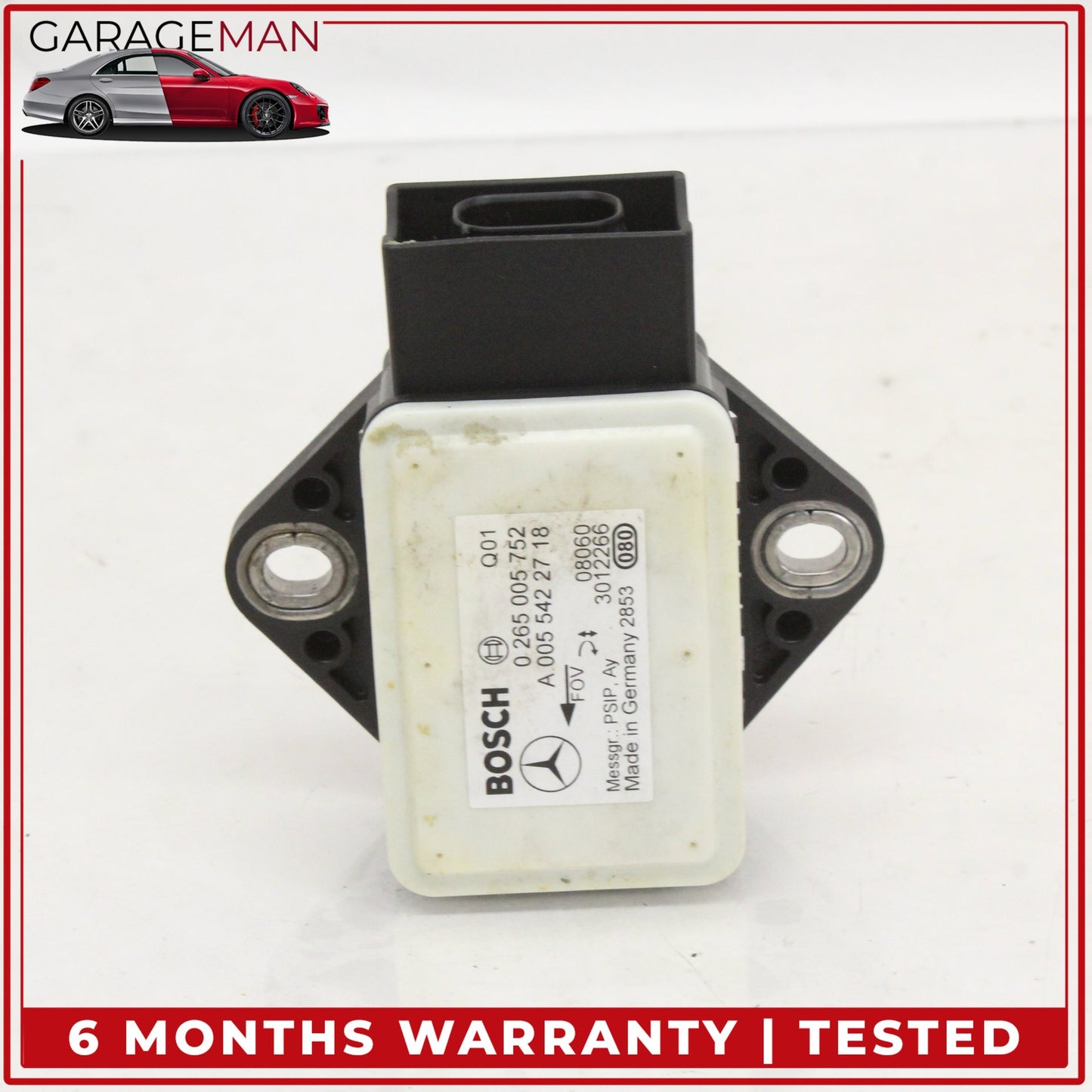 2006-2011 Mercedes W219 CLS550 Yaw Turn Rate Acceleration Sensor 0055422718 OEM