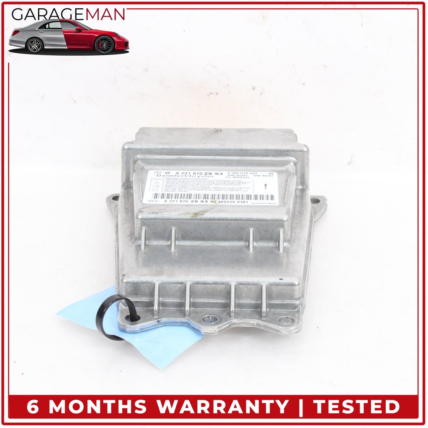2007-2014 Mercedes W216 CL550 S550 Airbag Air Bag Sensor SRS Control Module OEM