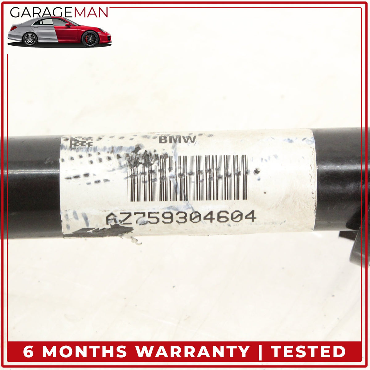 2013-2019 BMW 650i F06 AWD Front Right Side Axle Shaft 7618682 OEM
