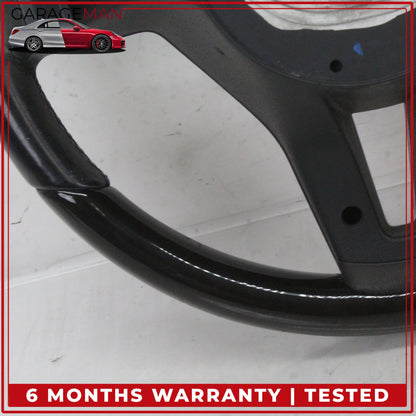 2012-2013 Mercedes W207 E350 CLS500 Steering Wheel Wood w/ Paddle Shifters OEM