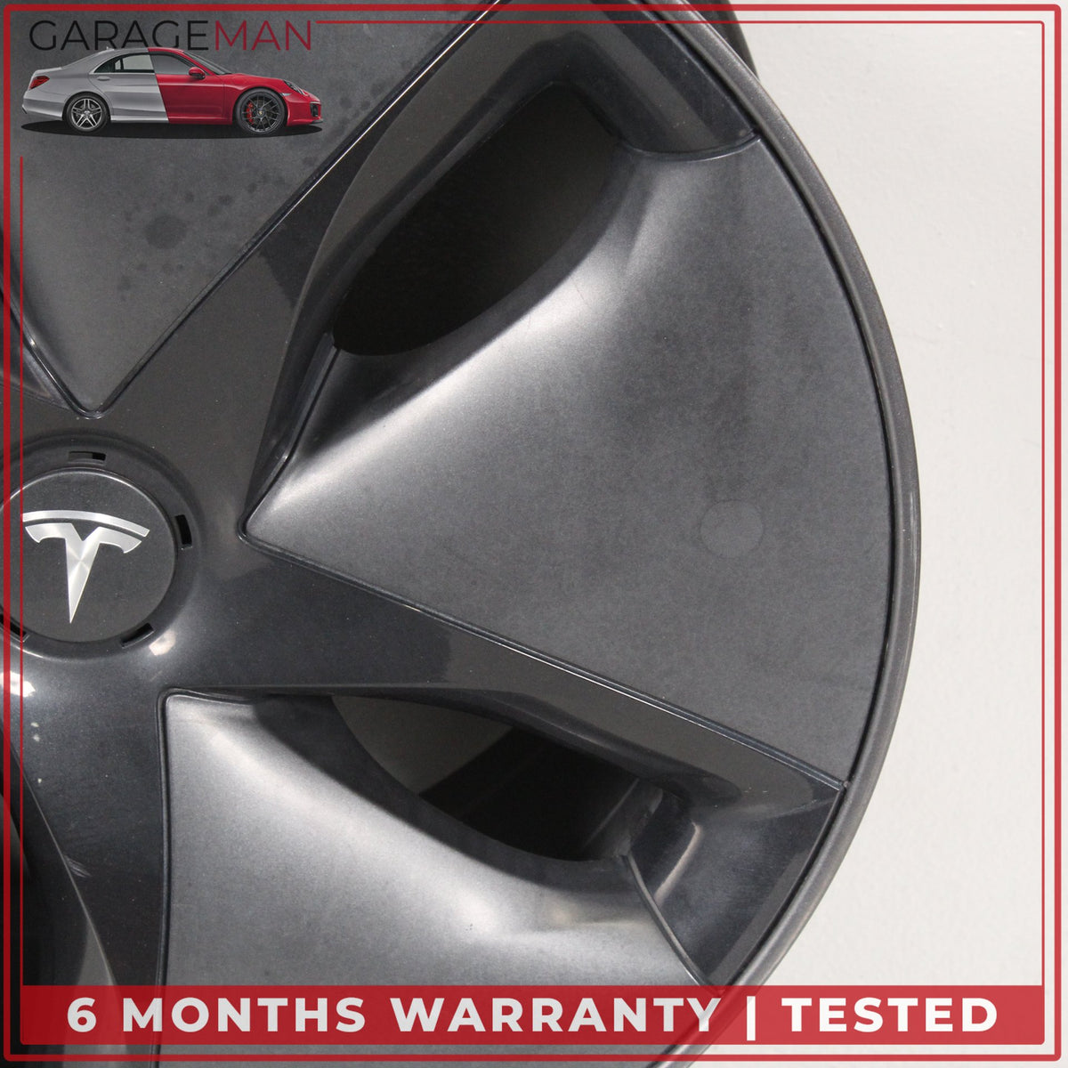 2017-2023 Tesla Model 3 Alloy Wheel Rim w/ Aerocover 18x8.5J ET40 104422100G OEM