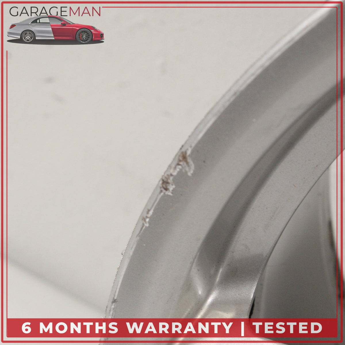 2010-2016 Porsche Panamera 970 9JX19 ET61 Front Wheel Rim Silver 97036215801 OEM