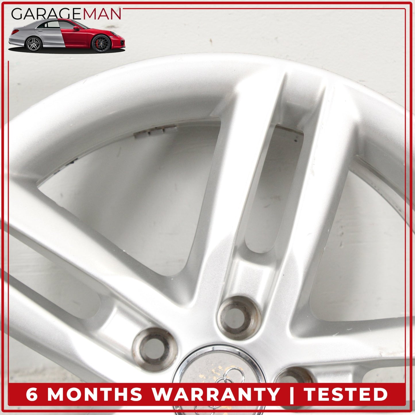 2012-2018 Audi A6 S6 Front or Rear Wheel Rim 8JX18H2 ET39 4G0601025Q OEM