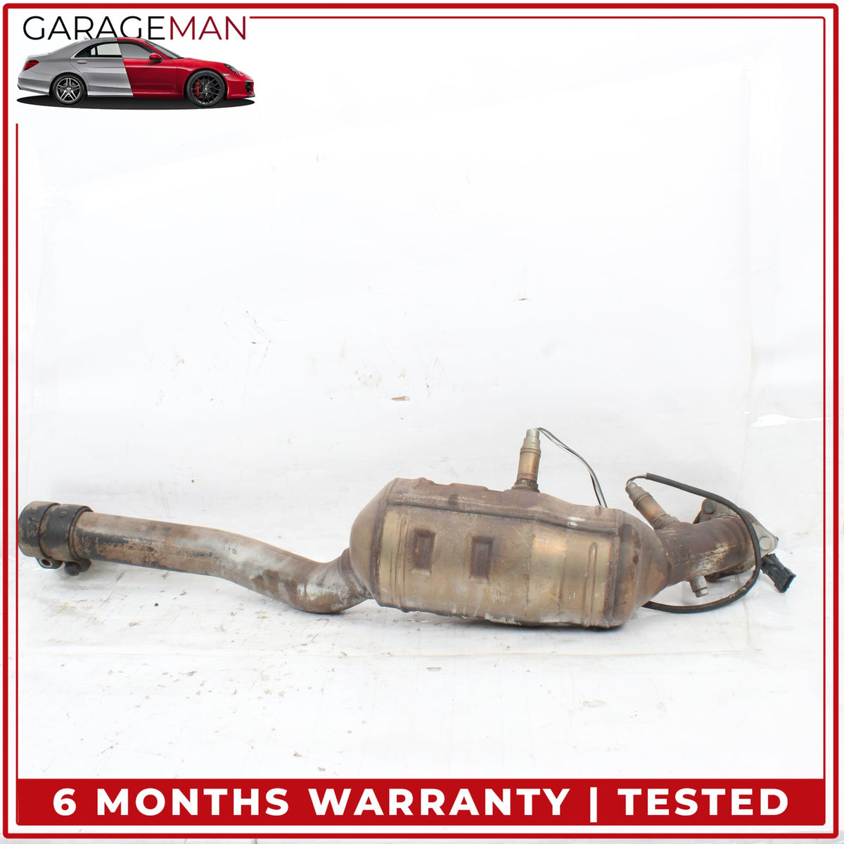 1999-2001 Porsche 911 Carrera 996 Left and Right Side Exhaust Downpipe Set OEM