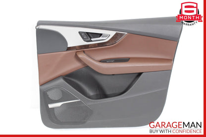 2017-2019 Audi Q7 Front Right Passenger Side Interior Door Trim Panel OEM