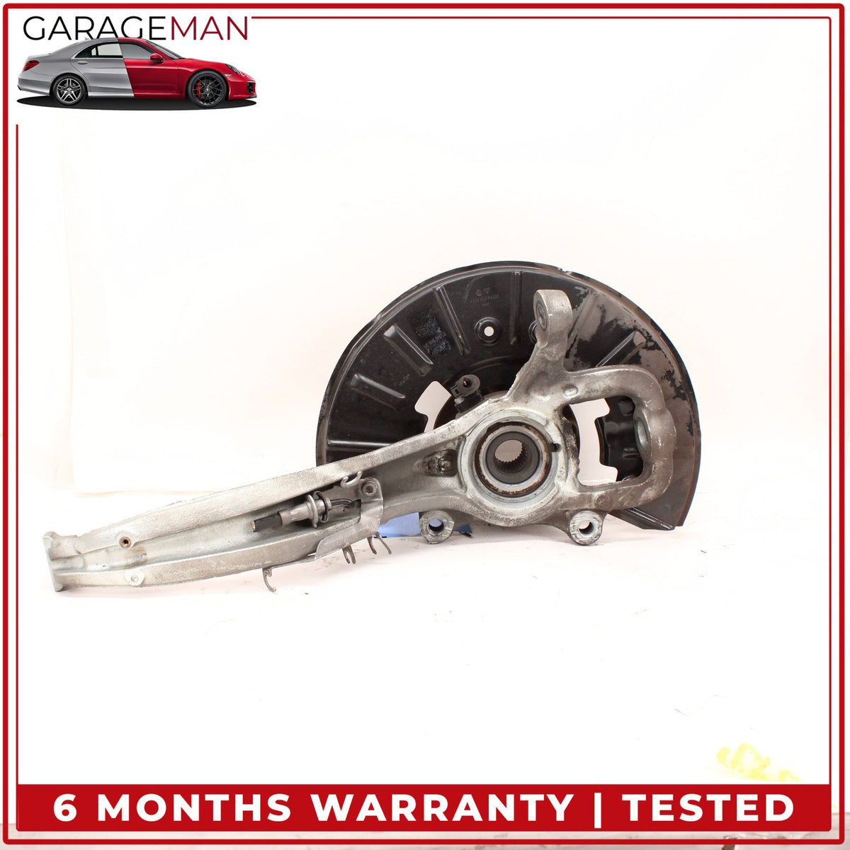 2011-2015 Audi Q7 4L Front Right Side Spindle Knuckle Wheel Hub 7P6407246A OEM