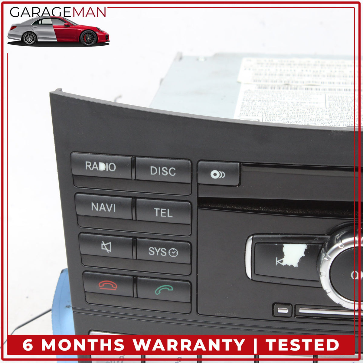 2012-2014 Mercedes W218 CLS63 AMG Head Unit Navigation Command CD Audio OEM