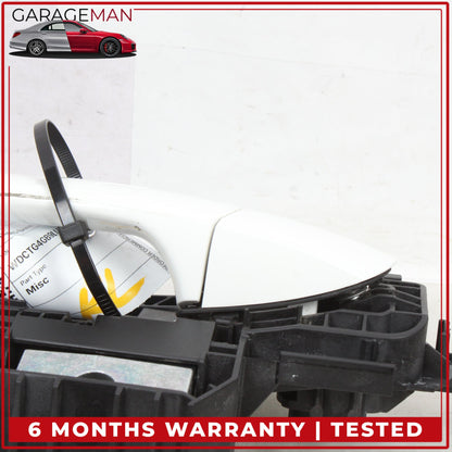 2015-2020 Mercedes X156 GLA250 Rear Left Exterior Door Handle Polar White OEM