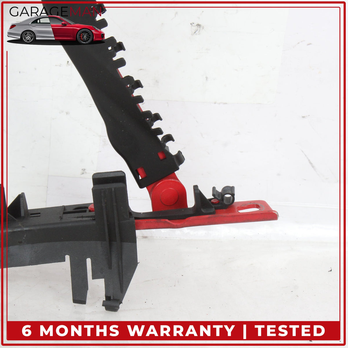 1999-2012 Porsche 911 Left and Right Convertible Top Cover Red Hinge Set OEM
