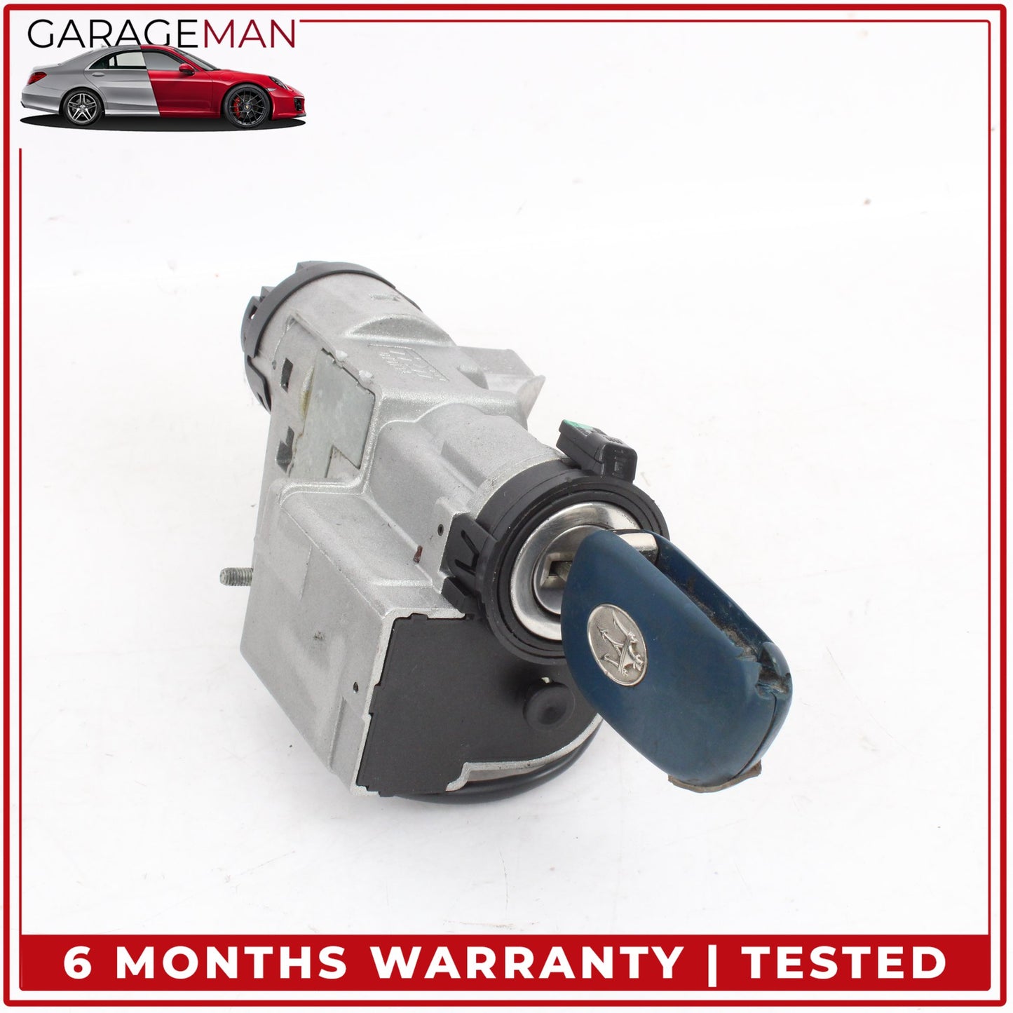 2008-2019 Maserati GranTurismo Ignition Switch w/ Key ECU ECM & Fuse Box Set OEM