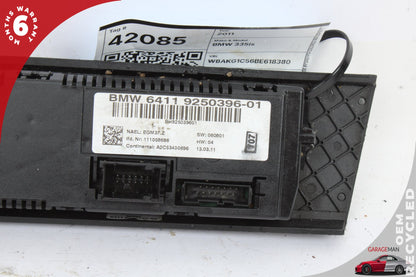 2007-2013 BMW 335is 328i AC Temperature Climate Control Switch Panel 9250396 OEM