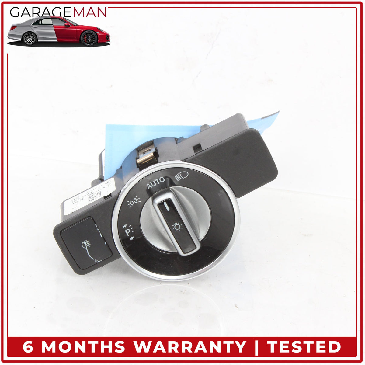 2008-2020 Mercedes W204 C250 Headlight Fog Light Control Switch 2129050551 OEM