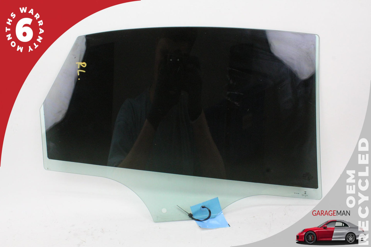 2017-2024 Audi A4 S4 Rear Left Driver Side Door Window Glass 8W5845205 OEM