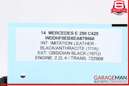 2014-2016 Mercedes-Benz E250 W212 Bumper Grille 2128850623 Genuine
