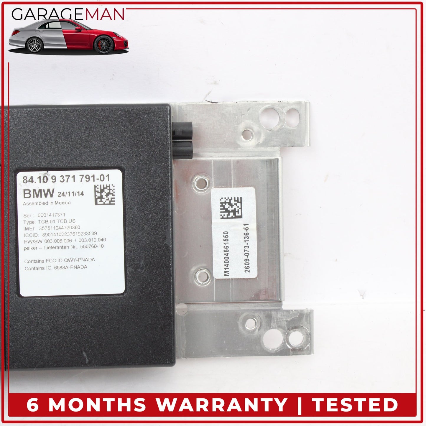 2014-2021 BMW i3 I01 Hybrid Communication Control Module Unit 9297787 OEM