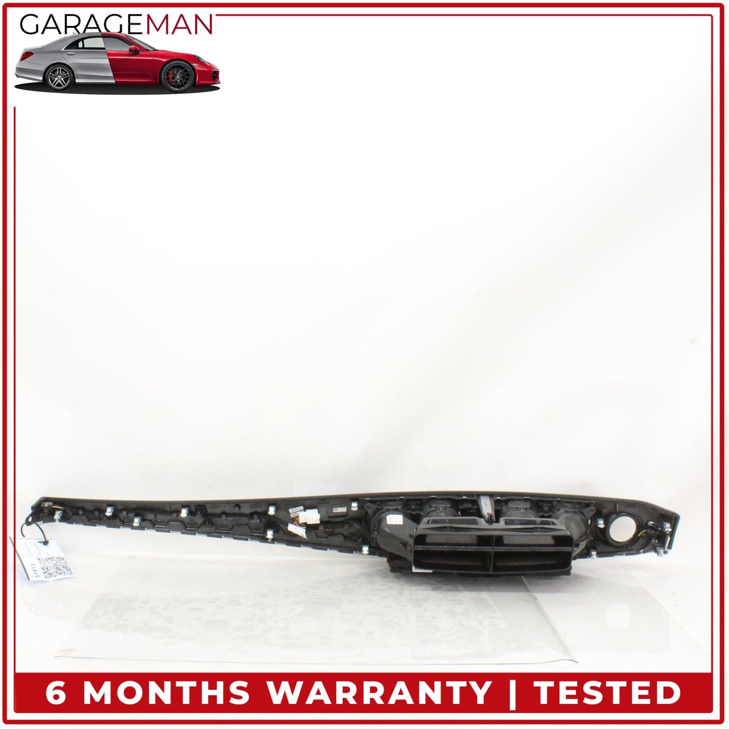 2014-2018 Mercedes W222 S550e Dash Trim w/ Air Vent & Climate Control Panel OEM