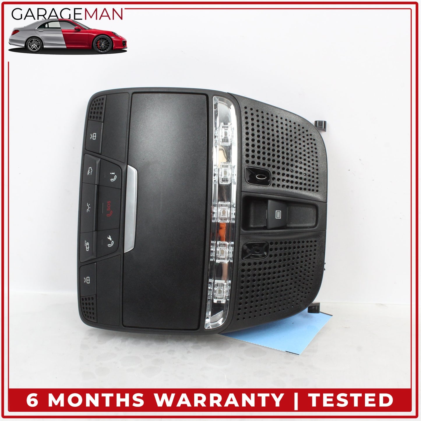 2015-2018 Mercedes W205 C300 Overhead Dome Light Lamp Black 0008275323 OEM