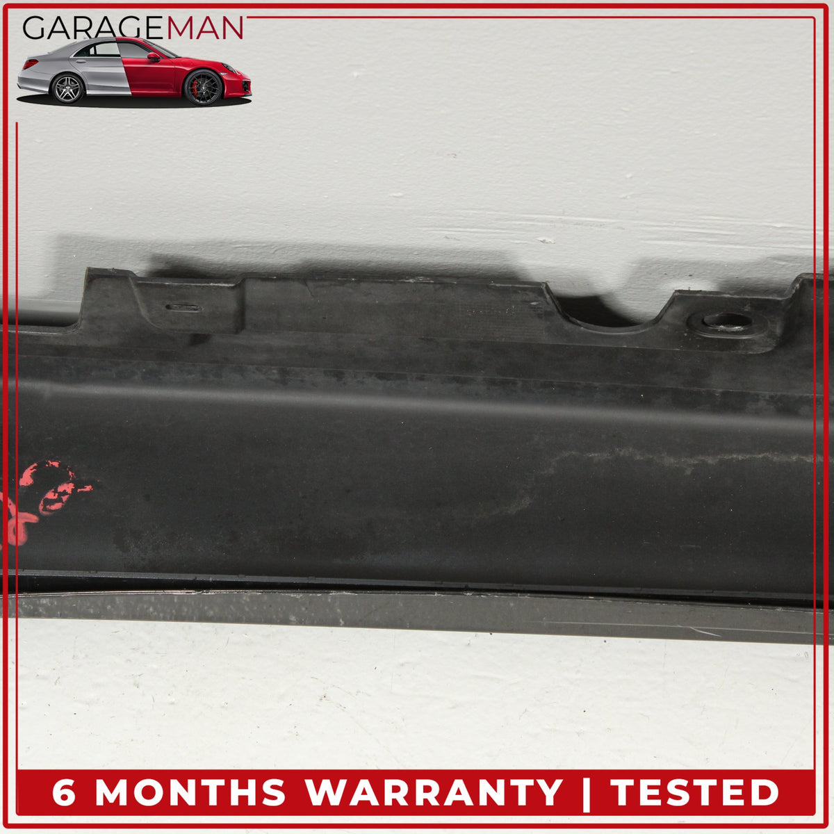 2011-2016 BMW 528i 535i Right Side Lower Skirt Rocker Panel Black 8048686 OEM