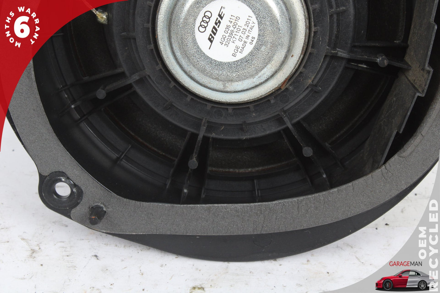 2012-2018 Audi A6 C7 Sedan Rear Left and Right Side Door Speaker 4G0035411 OEM