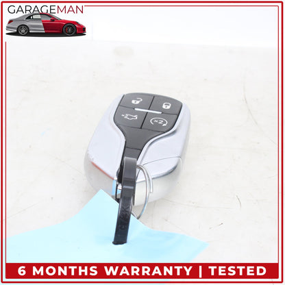 2014-2022 Maserati Ghibli M157 Keyless Entry Smart Remote Key Fob 670119814 OEM