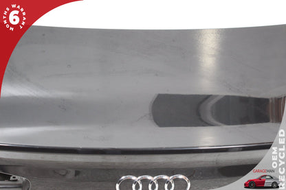 12-18 Audi A6 C7 Sedan Trunk Lid Panel Assembly Phantom Black Pearl 4G5827023C