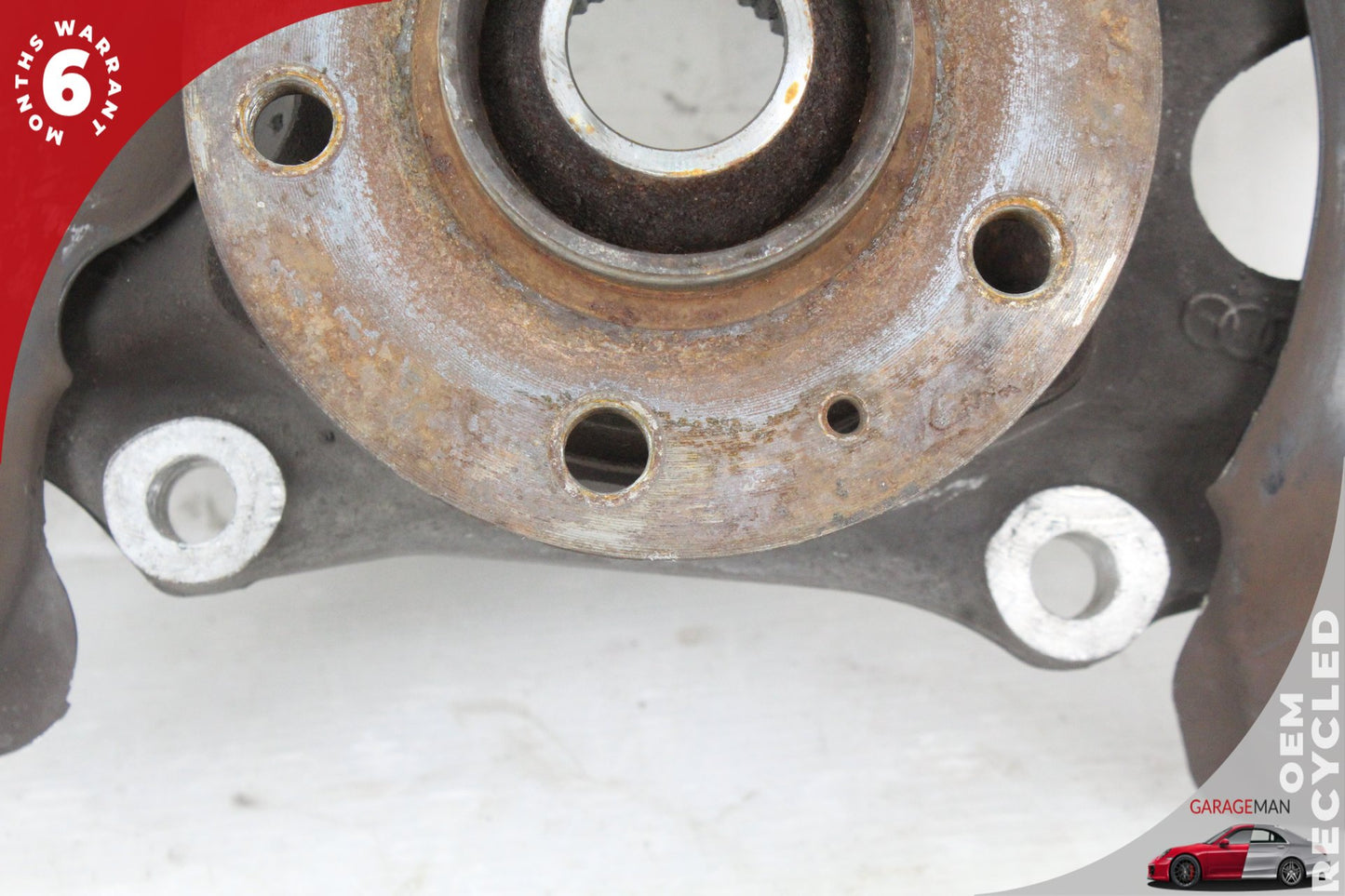 2011-2018 Audi A8 S8 Front Right Side Spindle Knuckle Wheel Hub 4H0407242J OEM