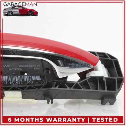 2010-2017 Mercedes C207 E400 Coupe Front Left Side Exterior Door Handle Red OEM