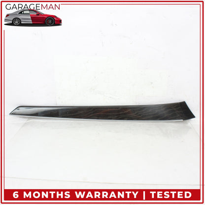 2014-2016 Mercedes W212 E400 Front Dash AC Air Vent Panel w/ Door Trim Wood OEM