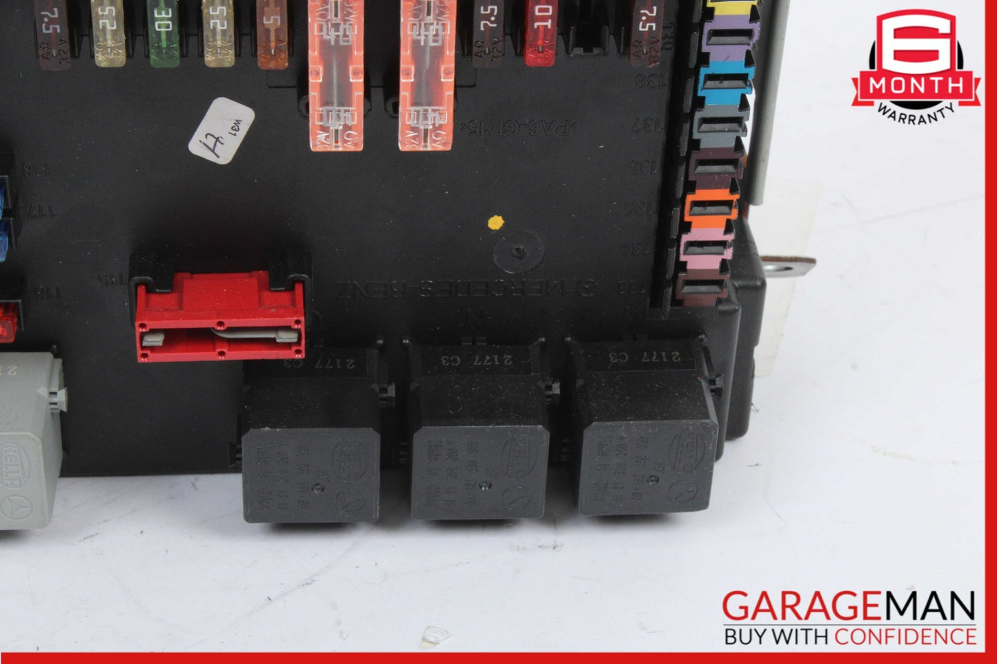 2010-2014 Mercedes-Benz S500 W221 Rear Trunk Fuse Box Relay 2219006902 OEM