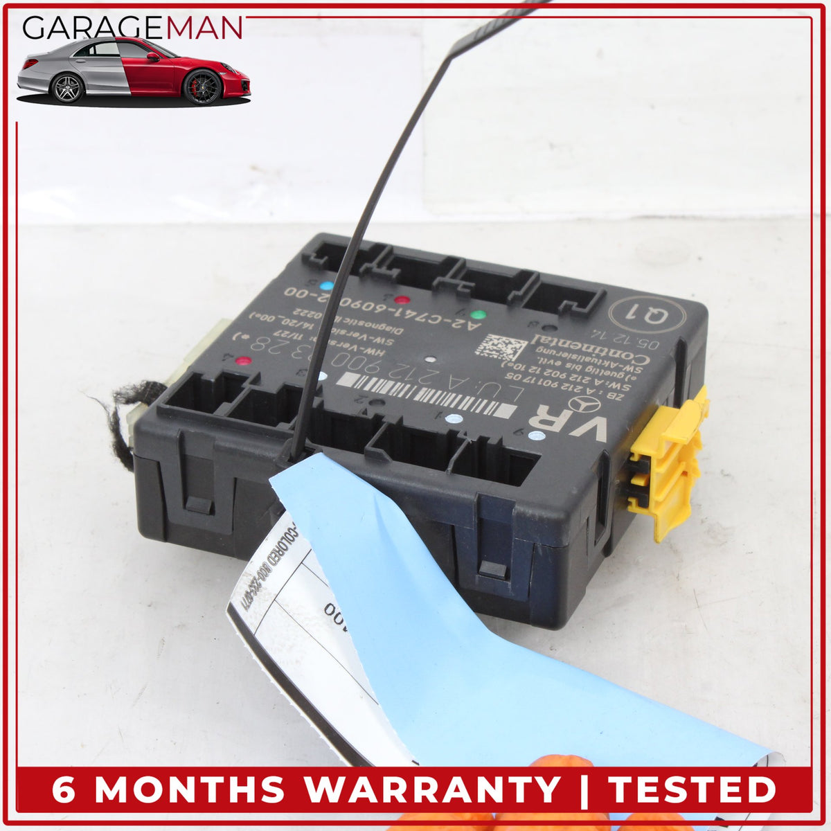 2008-2018 Mercedes W212 E400 Front Right Side Door Control Module 2129009328 OEM